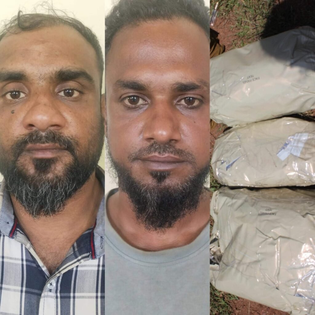 ಉಡುಪಿ: ಬೀಚ್ ಗಳಲ್ಲಿ ಪ್ರವಾಸಿಗರಿಗೆ ಗಾಂಜಾ ಮಾರಾಟ ಮಾಡುತ್ತಿದ್ದ ಇಬ್ಬರ ಬಂಧನ!!